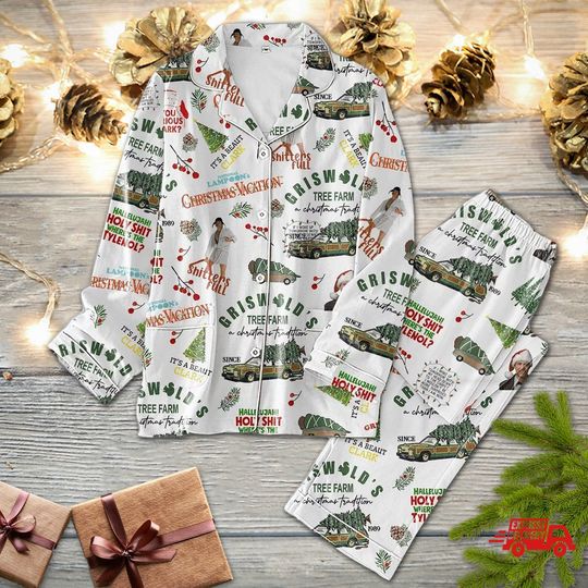 Discover Griswold Pajamas Set, National Lampoons Christmas Vacation Pajamas