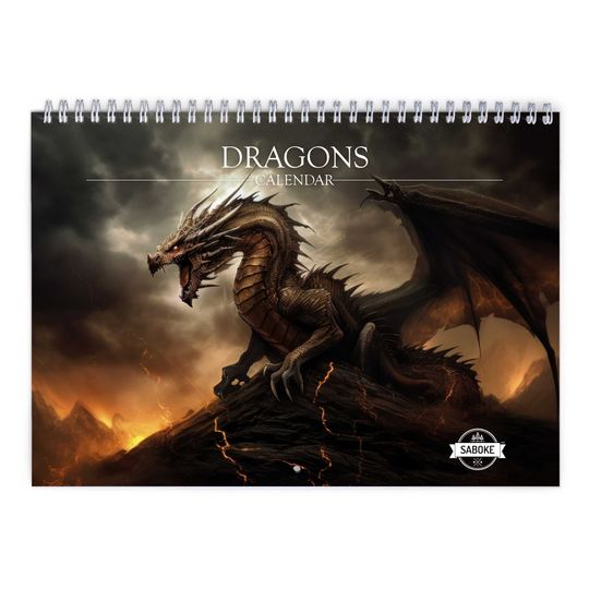 Discover Dragons 2025 Wall Calendar