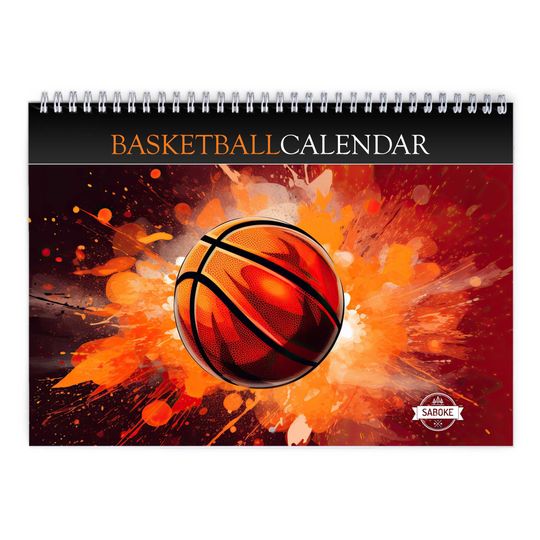 Discover Basketball 2024 Wall Calendar