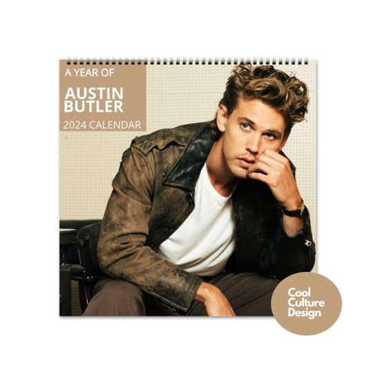 Discover Austin Butler Calendar Vol.2 - 2024 Calendar, Wall Calendar 2024