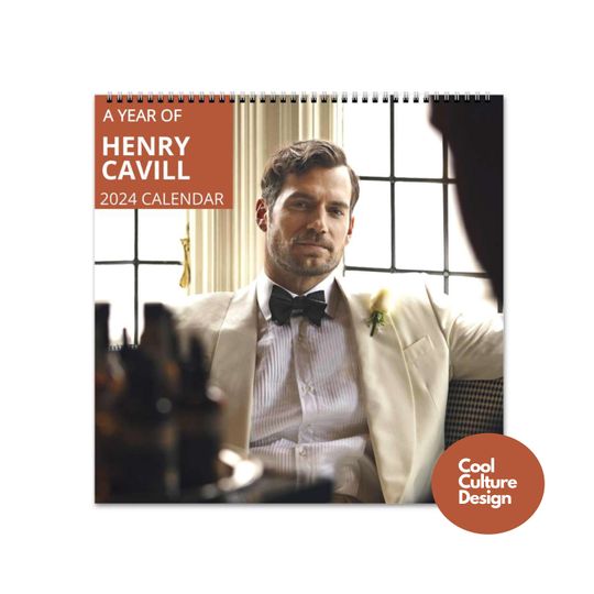 Discover Henry Cavill Calendar - 2024 Calendar, Wall Calendar 2024, Henry Cavill