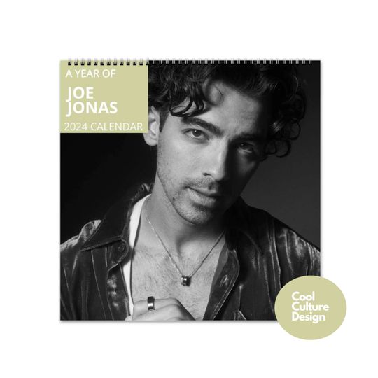 Discover Joe Jonas Calendar - 2024 Calendar, Wall Calendar 2024, Joe Jonas