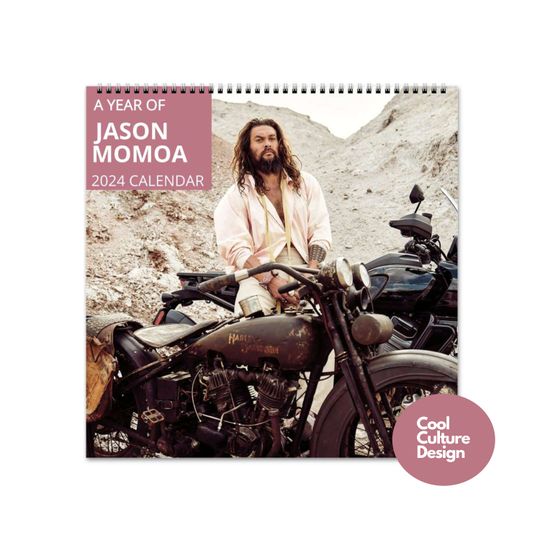 Discover Jason Momoa Calendar - 2024 Calendar, Wall Calendar 2024, Jason Momoa
