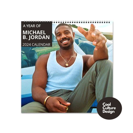 Discover Michael B. Jordan Calendar - 2024 Calendar, Wall Calendar 2024, Michael B.