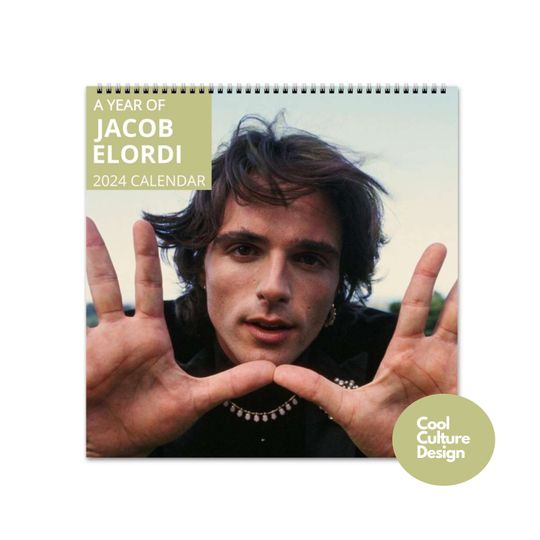 Discover Jacob Elordi Calendar - 2024 Calendar, Wall Calendar 2024, Planner 2024