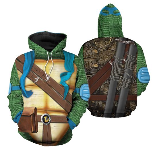 Discover Halloween Costume Ninja Turtle 3D Hoodies