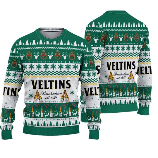 Discover Veltins Beer Ugly Christmas Sweater