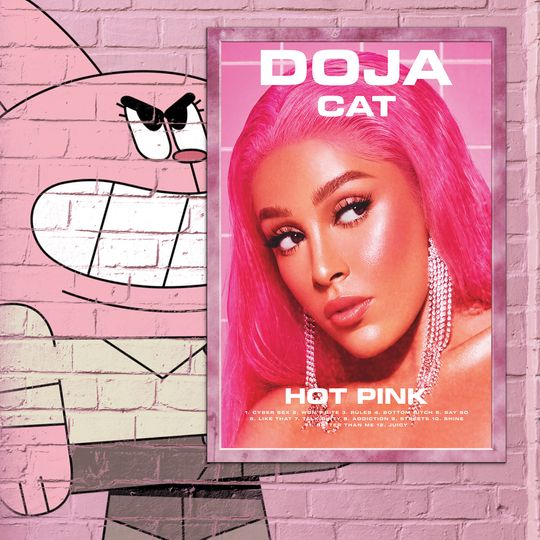 Discover Doja Cat - Hot Pink Album Poster