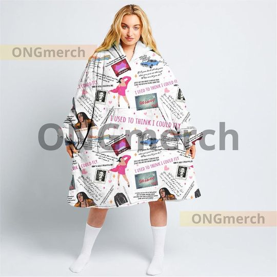 Discover Tate Mcrae Blanket Hoodie, Christmas Tate Mcrae Wearable