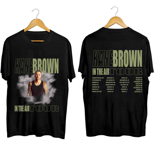 Discover Kane Brown In The Air Tour 2024 T-Shirt