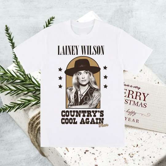Discover Lainey Wilson 2024 Country's Cool Again Tour Shirt