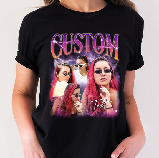 Discover Custom Vintage Rap Graphic Tee