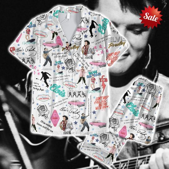 Discover Elvis Presley Pajama Set