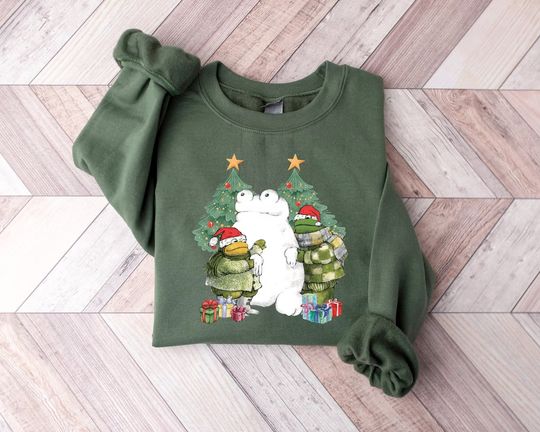 Discover Frog and Toad Christmas Sweatshirt
