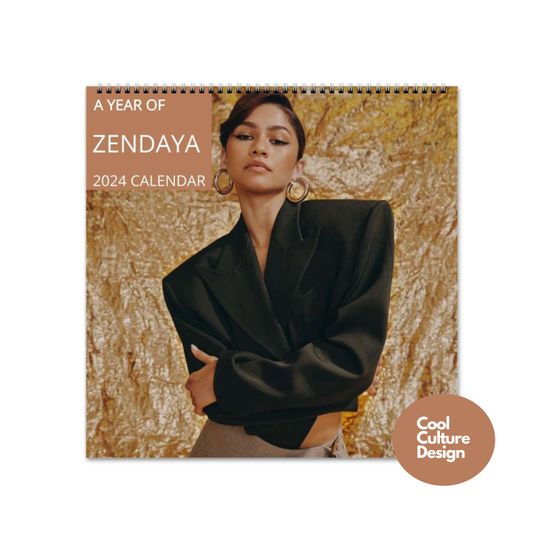 Discover Zendaya Calendar  2024 Calendar, Wall Calendar 2024,