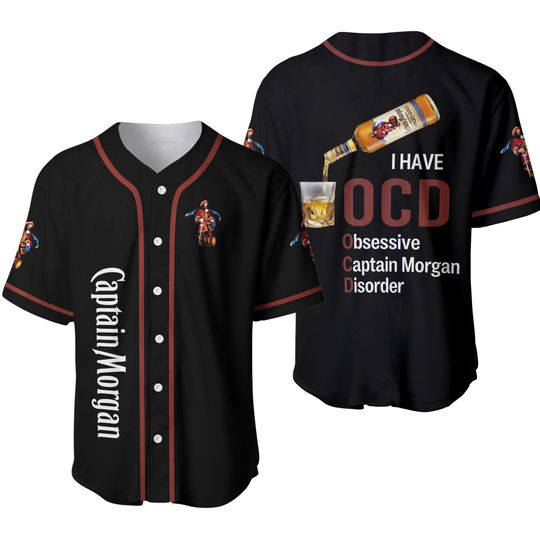 Discover Captain Morgan Baseball Jersey