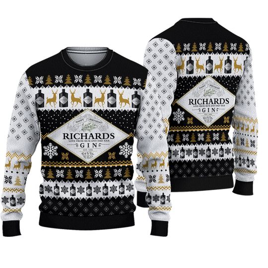 Discover Hendricks Gin Scotland Whiskey Ugly Sweater Christmas