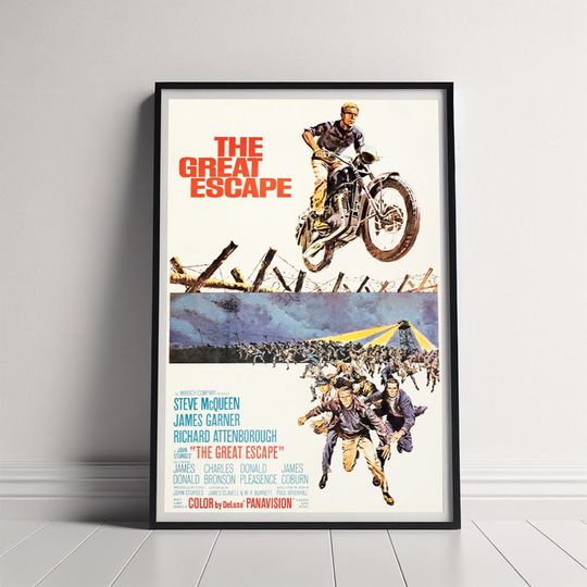 Discover The Great Escape Movie Premium Matte Vertical Poster
