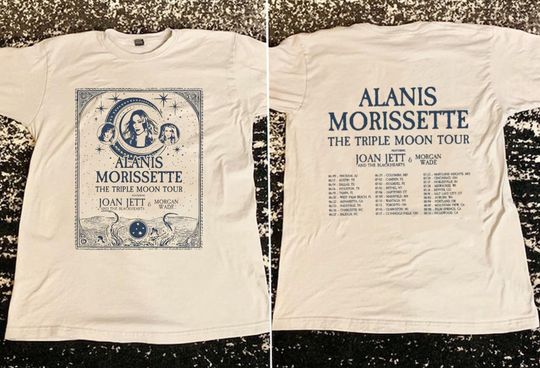 Discover Alanis Morissette The Triple Moon Tour 2024 Shirt