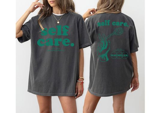 Discover Self Care Shirt, Self Care by Mac Shirt, Circles Swimming T Shirt
