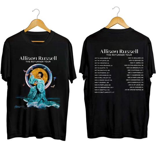 Discover Allison Russell The Returner Tour 2023 2024 Black T-Shirt