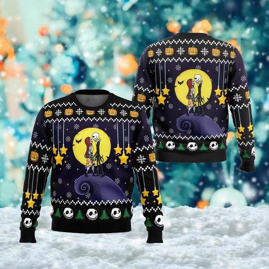 Discover Romantic Skeleton Couple Ugly Christmas Sweater