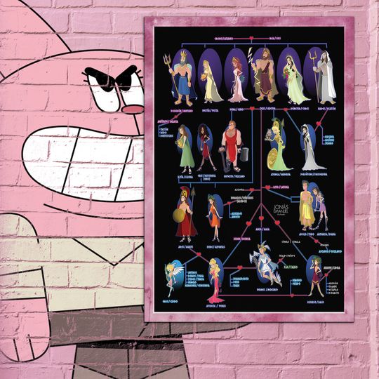 Discover Greek gods Premium Matte Vertical Poster