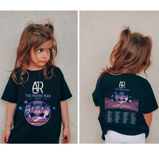 Discover AJR The Maybe Man Tour 2024 Tour Kids Shirt, AJR Band Fan Shirt