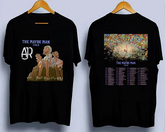Discover AJR The Maybe Man Tour 2024 Tour Shirt, AJR Band Fan Shirt, The Maybe Man 2024
