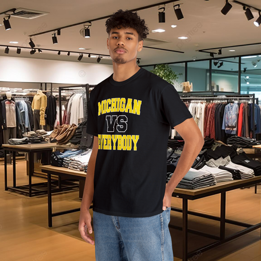 Discover Vintage Michigan Shirt Michigan Vs Everyone Everybody Men