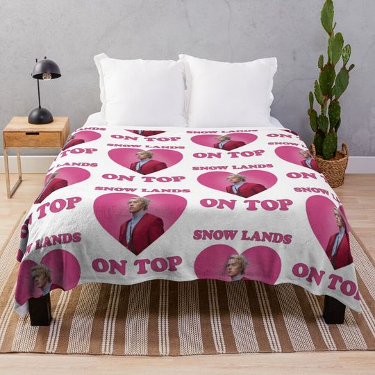 Discover Snow Lands On Top Coriolanus Snow Throw Blanket