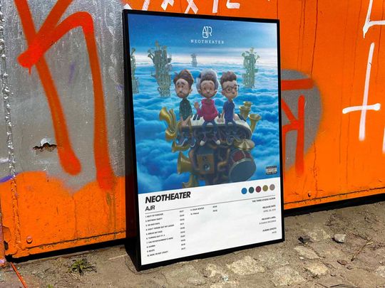 Discover AJR "Neotheater" Album Cover Poster