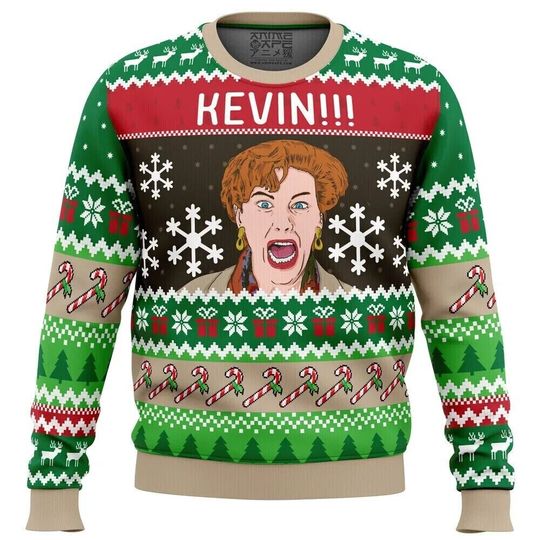 Discover Kevin!!! Home Alone Ugly Christmas Sweater, Christmas Gift
