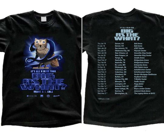 Discover Drake Tour Shirt - Big As A What
