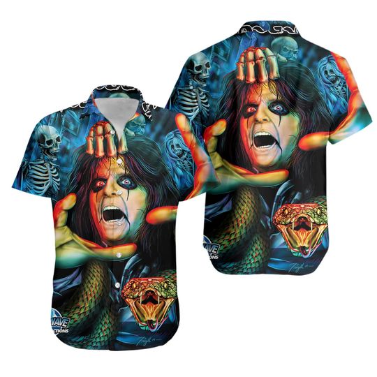 Discover Alice Cooper Hawaiian Shirt