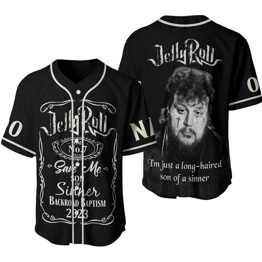 Discover Jelly Roll Baseball Jersey