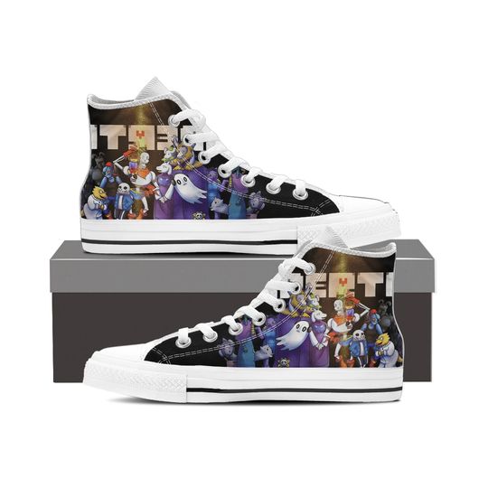 Discover Undertale shoes, Papyrus, Sans high top sneakers. Birthday gift