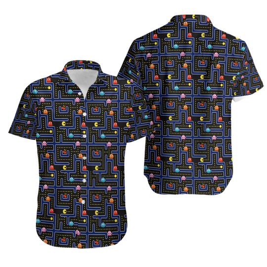 Discover Pacman Hawaiian Shirt
