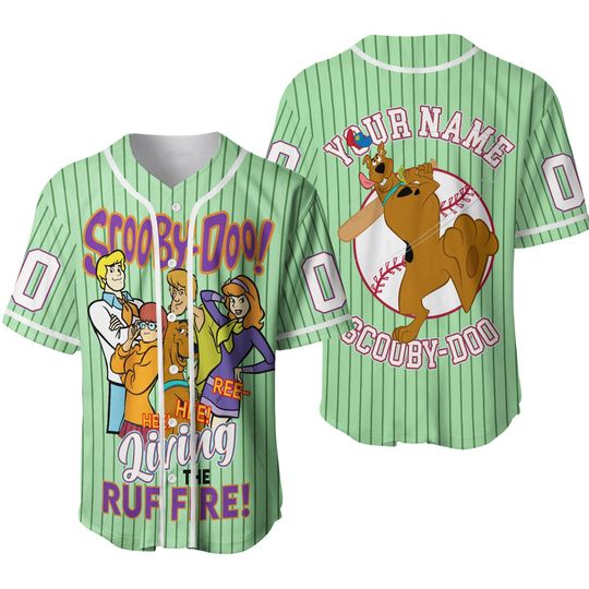 Discover Personalized Scooby Doo Baseball Jersey