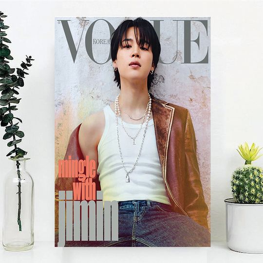 Discover Park Jimin 2023 Poster, 2023 Magazine Posters