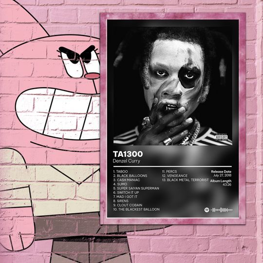 Discover Denzel Curry - TA13OO - Album Poster
