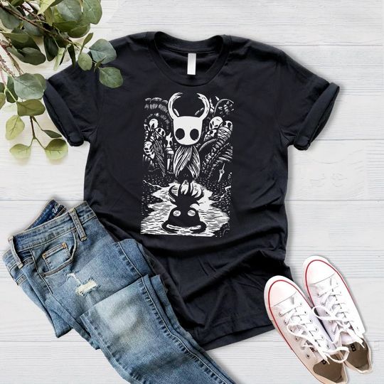 Discover Knight Graphic Hollow T-Shirt, Hollow Knight Gaming T-Shirt