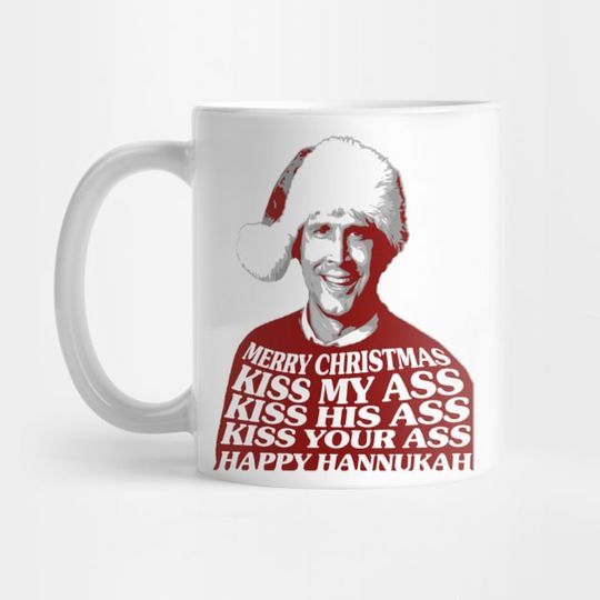 Discover Christmas Vacation - happy hannukah - Christmas Vacation - Mug