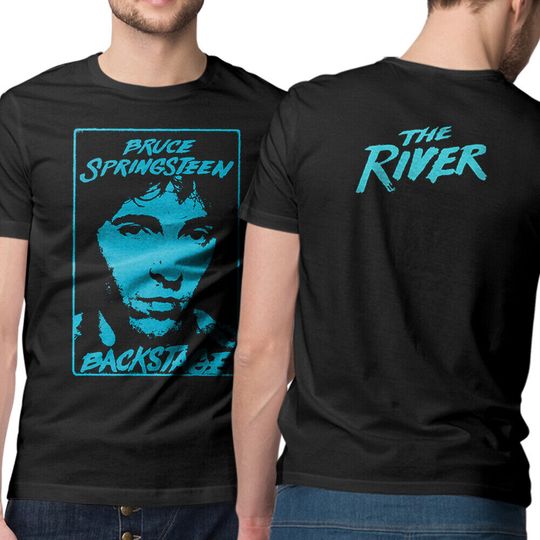 Discover Unisex Cotton T-Shirt Bruce Springsteen The River 1980 Tour The E Street Band