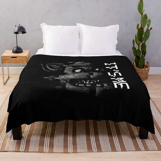 Discover FNAF Throw Blanket