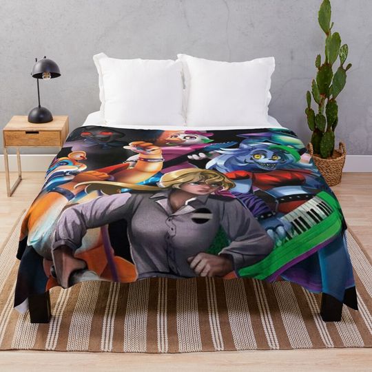 Discover Five Nights at Freddy's Security Breach  Throw Blanket