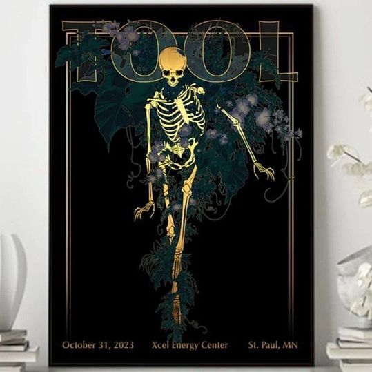 Discover Tool October 31 2023 St Paul, MNPremium Matte Vertical Poster