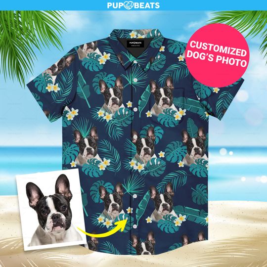 Discover Custom Hawaiian Shirt With Face | Hawaiian Shirt For Man Women | Custom Photo