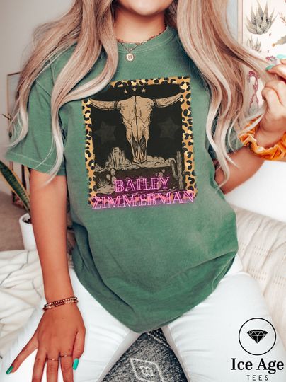 Discover Bailey Zimmerman Country Concert Shirt - Western Style
