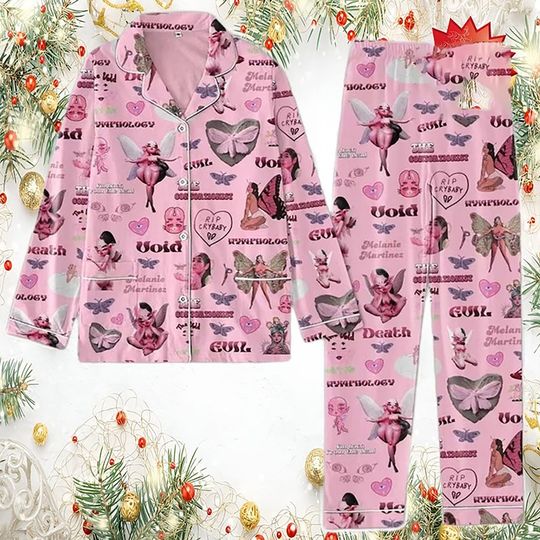 Discover Portals Tour 2023 Pajamas Set, Melanie Martinez Tour Pajamas Set, Melanie Merch
